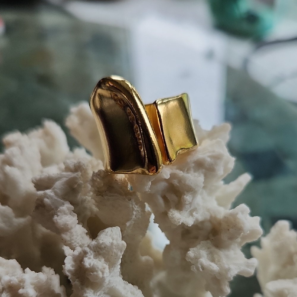 Uno De 50 Gold-Toned Ring